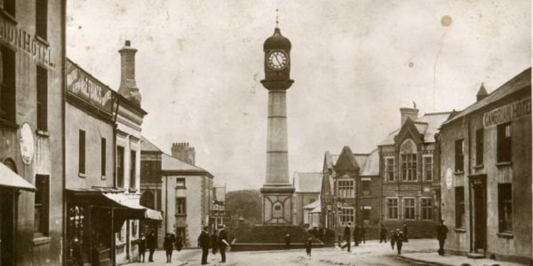 Tredegar town clock Tredegar town clock