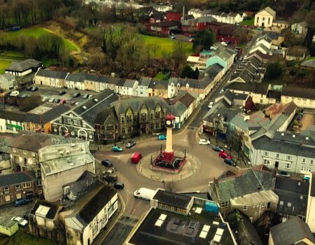 The Circle, Tredegar - Image Mike Williams Blaenau Gwent Heritage Forum