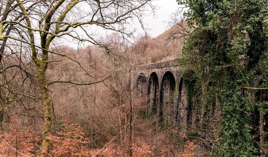 Merthyr, Tredegar and Abergavenny railway viaduct.