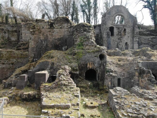The peaceful ruins of Clydach Ironworks – Photo courtesy of Gwyn Jenkins